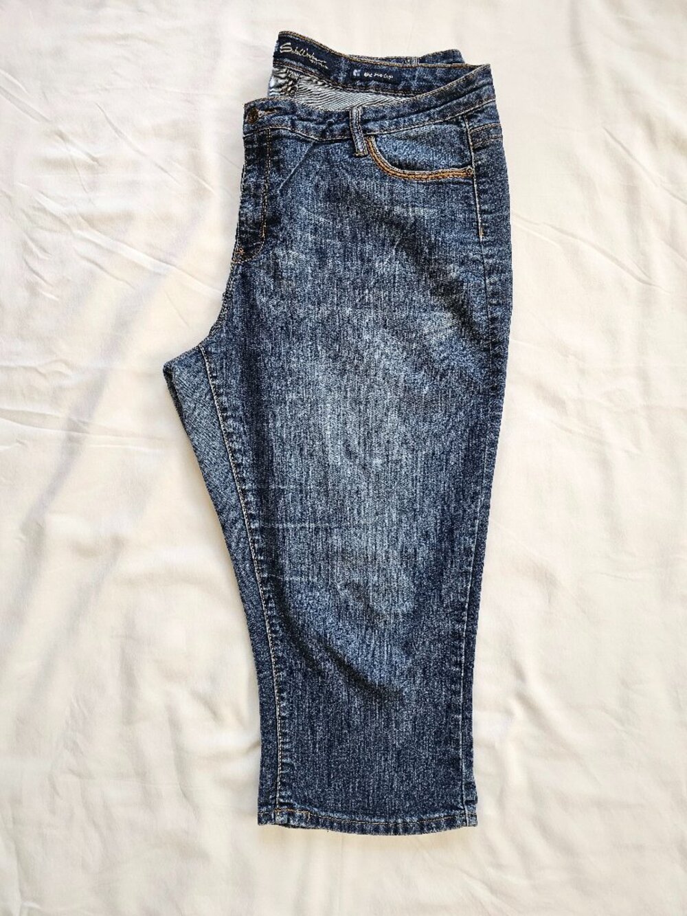 Denim Capri